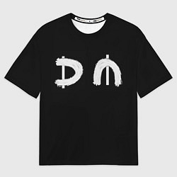 Мужская футболка оверсайз DM Rock