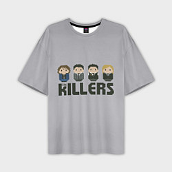 Футболка оверсайз мужская The Killers Boys, цвет: 3D-принт