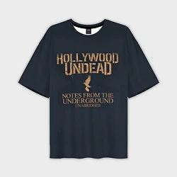 Мужская футболка оверсайз Hollywood Undead: Underground