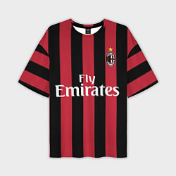 Мужская футболка оверсайз Milan FC: Form 2018