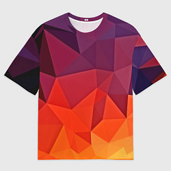 Футболка оверсайз мужская Geometric, цвет: 3D-принт