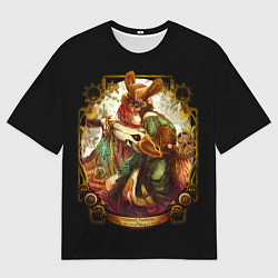 Мужская футболка оверсайз Невеста чародея