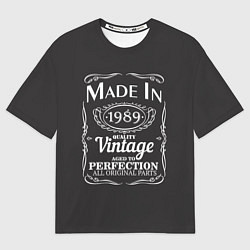 Мужская футболка оверсайз Сделано в 1989