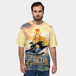 Футболка оверсайз мужская The Legend of Zelda, цвет: 3D-принт — фото 2