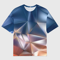 Футболка оверсайз мужская Abstract, цвет: 3D-принт