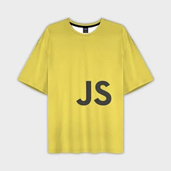 Мужская футболка оверсайз JavaScript