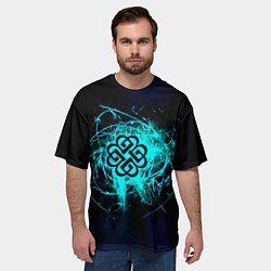 Футболка оверсайз мужская Breaking Benjamin, цвет: 3D-принт — фото 2