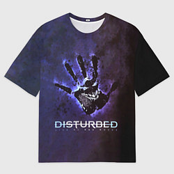 Футболка оверсайз мужская Disturbed: Live at red rocks, цвет: 3D-принт