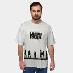 Футболка оверсайз мужская Группа Linkin Park, цвет: 3D-принт — фото 2