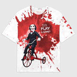 Футболка оверсайз мужская Play a game?, цвет: 3D-принт