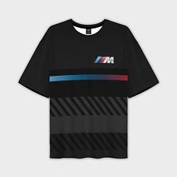 Мужская футболка оверсайз BMW: Brand Lines