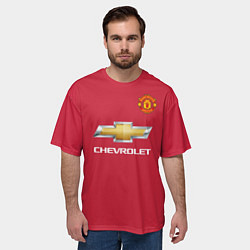 Футболка оверсайз мужская Man UTD: Pogba Home 17/18, цвет: 3D-принт — фото 2