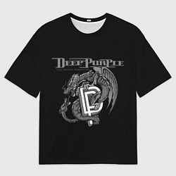 Футболка оверсайз мужская Deep Purple: Dark Dragon, цвет: 3D-принт