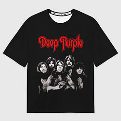 Футболка оверсайз мужская Deep Purple, цвет: 3D-принт