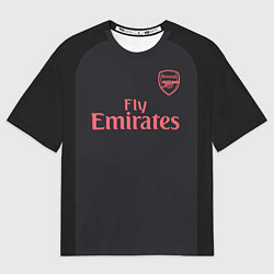 Футболка оверсайз мужская Ozil away 17-18, цвет: 3D-принт