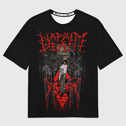 Футболка оверсайз мужская Napalm Death, цвет: 3D-принт