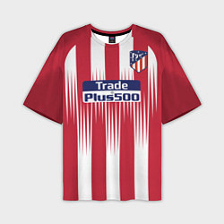 Футболка оверсайз мужская FC Atletico Madrid: Griezmann Home 18/19, цвет: 3D-принт