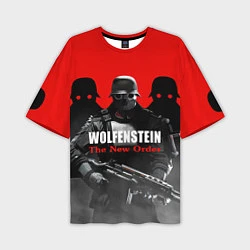 Футболка оверсайз мужская Wolfenstein: The New Order, цвет: 3D-принт