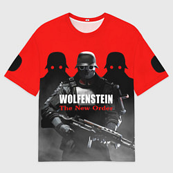 Мужская футболка оверсайз Wolfenstein: The New Order