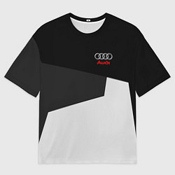 Футболка оверсайз мужская Audi Sport, цвет: 3D-принт