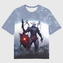 Мужская футболка оверсайз Dark Knight