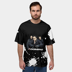 Футболка оверсайз мужская Группа OOMPH!, цвет: 3D-принт — фото 2