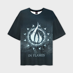 Футболка оверсайз мужская In Flames: Cold Fire, цвет: 3D-принт