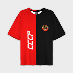 Мужская футболка оверсайз СССР: Red Collection
