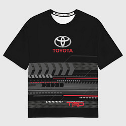 Футболка оверсайз мужская Toyota TRD, цвет: 3D-принт