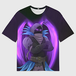 Футболка оверсайз мужская Violet Raven, цвет: 3D-принт