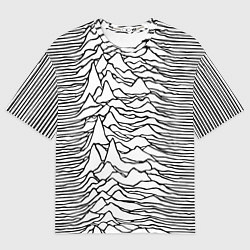 Футболка оверсайз мужская White Pleasures, цвет: 3D-принт