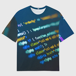 Футболка оверсайз мужская Programming Collection, цвет: 3D-принт