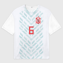 Мужская футболка оверсайз Iniesta Away WC 2018