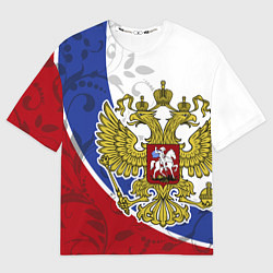 Мужская футболка оверсайз Российская душа