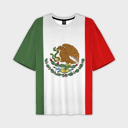 Мужская футболка оверсайз Мексиканский герб