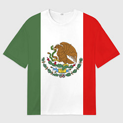 Мужская футболка оверсайз Мексиканский герб