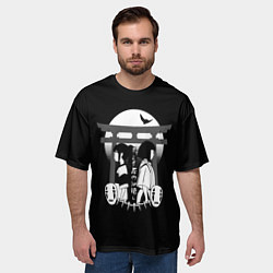 Футболка оверсайз мужская Унесённые призраками, цвет: 3D-принт — фото 2