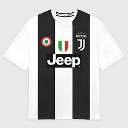 Мужская футболка оверсайз FC Juventus 18-19