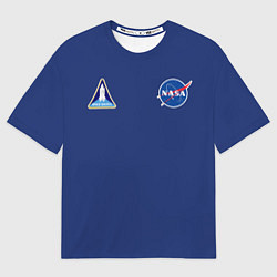 Футболка оверсайз мужская NASA: Special Form, цвет: 3D-принт