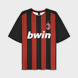 Мужская футболка оверсайз AC Milan: Ronaldo Retro