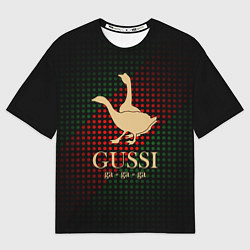 Футболка оверсайз мужская GUSSI EQ Style, цвет: 3D-принт