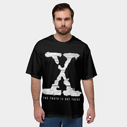 Футболка оверсайз мужская The Truth Is Out There, цвет: 3D-принт — фото 2