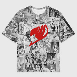 Футболка оверсайз мужская Fairy Tail: Stories, цвет: 3D-принт