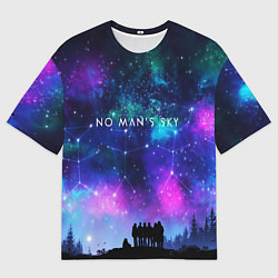 Футболка оверсайз мужская No Man's Sky: Space Vision, цвет: 3D-принт