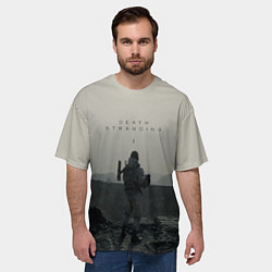 Футболка оверсайз мужская Death Stranding, цвет: 3D-принт — фото 2