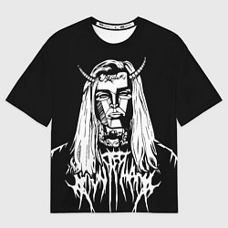 Футболка оверсайз мужская Ghostemane: Devil, цвет: 3D-принт