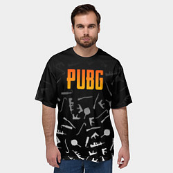 Футболка оверсайз мужская PUBG Master, цвет: 3D-принт — фото 2