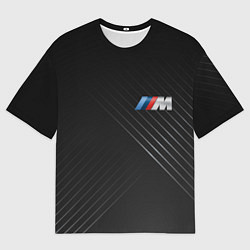 Футболка оверсайз мужская BMW, цвет: 3D-принт
