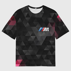 Мужская футболка оверсайз BMW M: Polygon