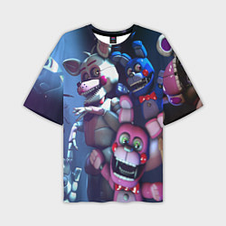 Мужская футболка оверсайз Five Nights at Freddys